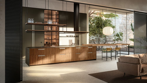 Cucina contemporanea - APRILE - Boffi - in legno / in vetro / in marmo