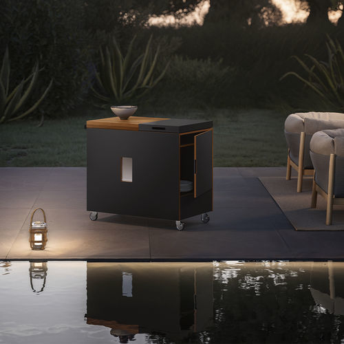 Mini cucina da esterno - MINIKITCHEN  - Boffi - compatta / in Fenix NTM / in legno compensato