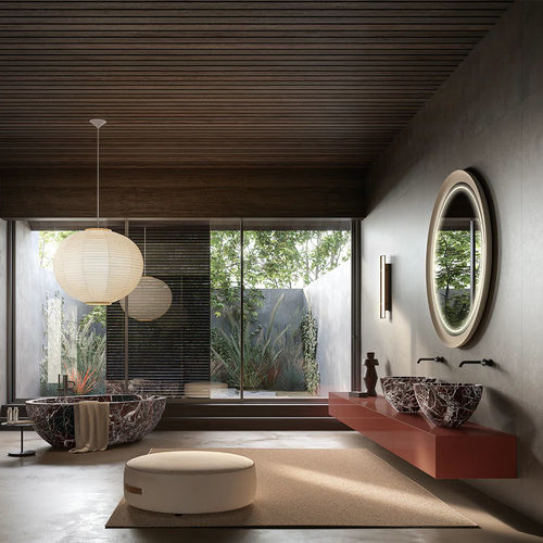Bagno contemporaneo - I FIUMI - Boffi - in legno laccato