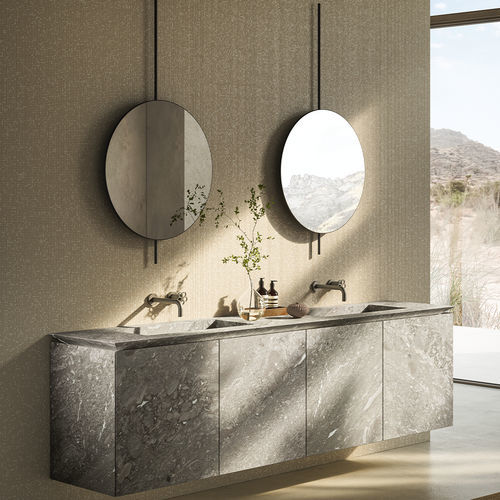 Bagno contemporaneo - B14 - Boffi - in legno / in marmo / in Corian®