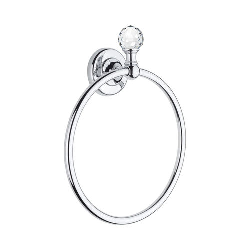 Portasalviette ad anello - MA07S - IBB INDUSTRIE BONOMI - da parete / in metallo / in cristallo Swarovski®