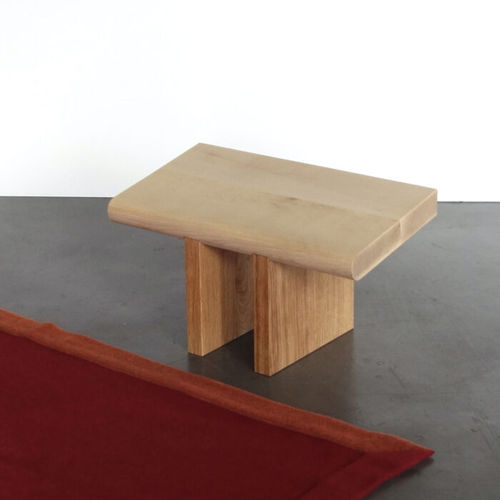 Panca contemporanea - OMMM - AUERBERG - in rovere / in frassino / senza schienale