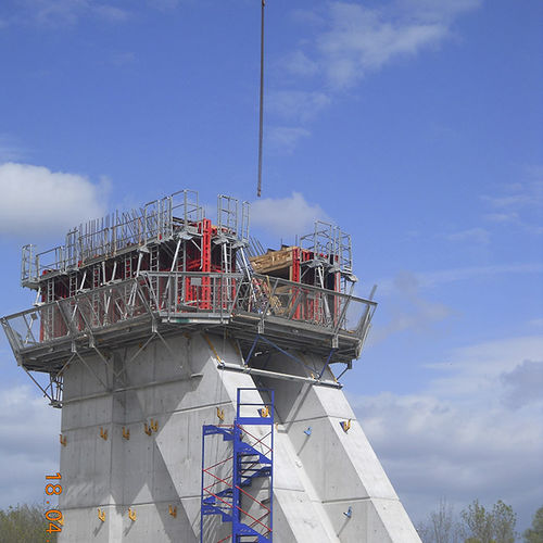 Cassaforma modulare - TPC - sateco - in metallo / per muro