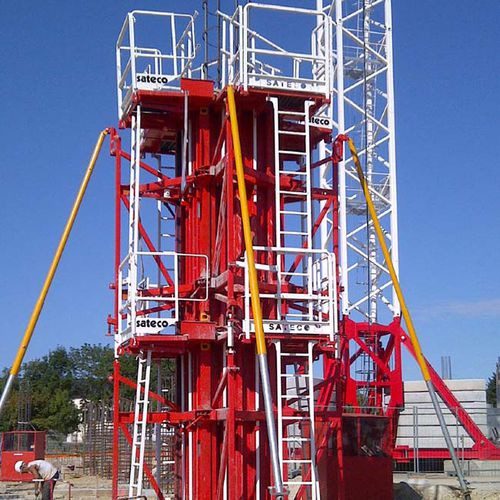 Cassaforma modulare - ADM - sateco - in metallo / per pilastro / regolabile