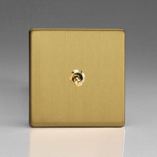 Interruttore a leva - LTB-TS7 - ALSO & CO - ad incasso / in ottone spazzolato / contemporaneo