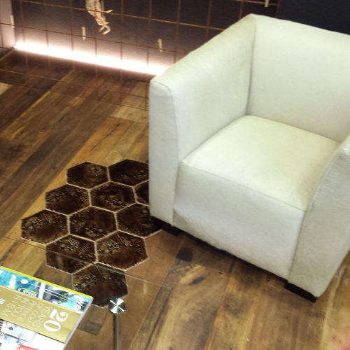 Piastrella in ceramica - IMPRONTE - AcquarioDue - a rilievo / da interno / da bagno