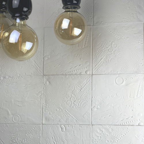 Piastrella in ceramica smaltata - FINGERPRINT W300 - AcquarioDue - a rilievo / da interno / da bagno