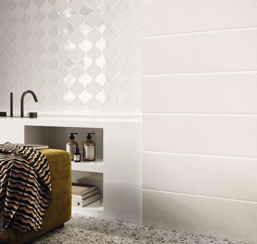 Piastrella in ceramica smaltata - A905 - AcquarioDue - a rilievo / per interni / da bagno