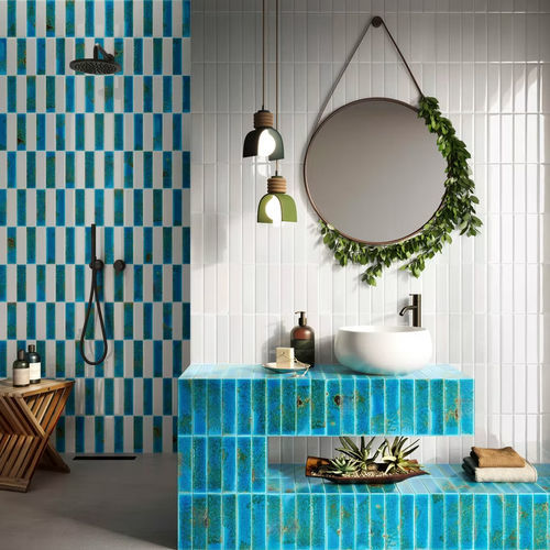 Mosaico in ceramica - ACQUARIODUE_AMBIENTI2023 - AcquarioDue - lucido / da interno / da bagno