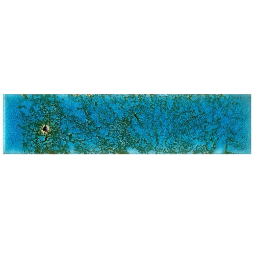 Mosaico in ceramica - IN32 AZZURRO MARE - AcquarioDue - lucido / da interno / da bagno