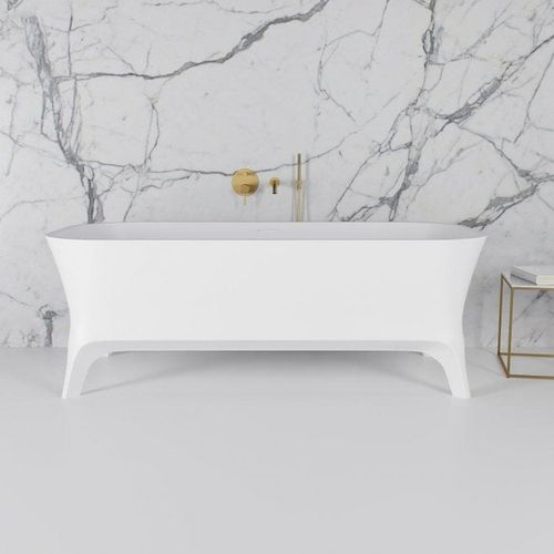 Vasca da bagno da appoggio - MOMO 1800 - Lusso Stone - in composito / ghisa minerale / contemporanea