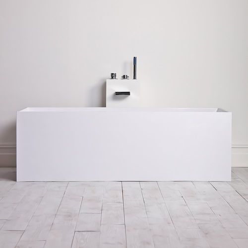 Vasca da bagno da appoggio - ETHOS 1700 - Lusso Stone - in composito / ghisa minerale / contemporanea