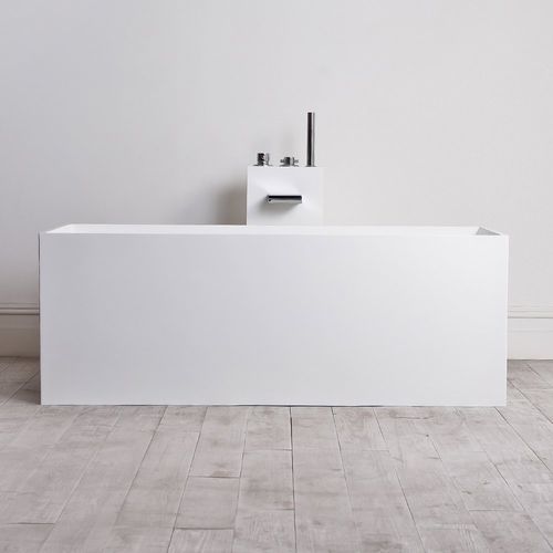 Vasca da bagno da appoggio - ETHOS MINI 1580 - Lusso Stone - in composito / ghisa minerale / contemporanea