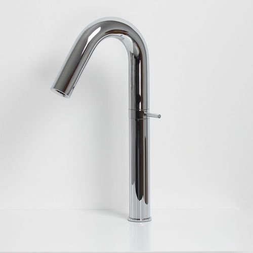Miscelatore per lavabo - TUBE TALL - Lusso Stone - da appoggio / in ottone cromato / da bagno