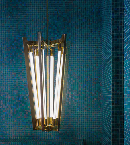Lampada a sospensione - CHANDELIER  05 - MAGIC CIRCUS EDITION - in ottone / in ottone lucidato / in vetro