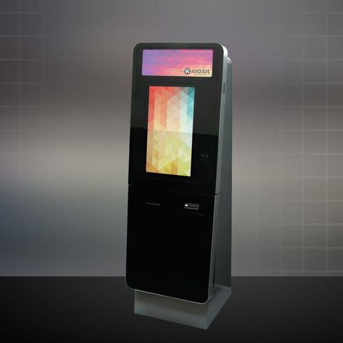 Terminale interattivo da interno - BENCHMARK - Kiosk Information Systems - con touch screen