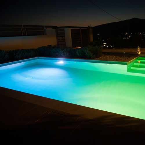 Luce ad incasso - marche piscine - LED / rotonda / per piscina