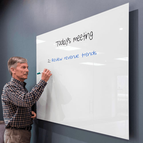Tabellone magnetico - VISUGLASS™ - Magnatag Visible Systems - da parete / in vetro / per ufficio