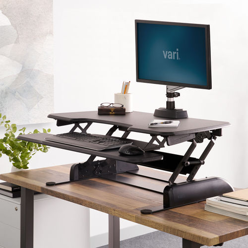 Scrivania portacomputer. contemporanea - VARIDESK® ESSENTIEL 36 - VARIDESK - contract
