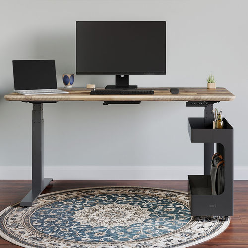 Contenitori portaoggetti in PET - CUBBY - VARIDESK - in feltro / acciaio