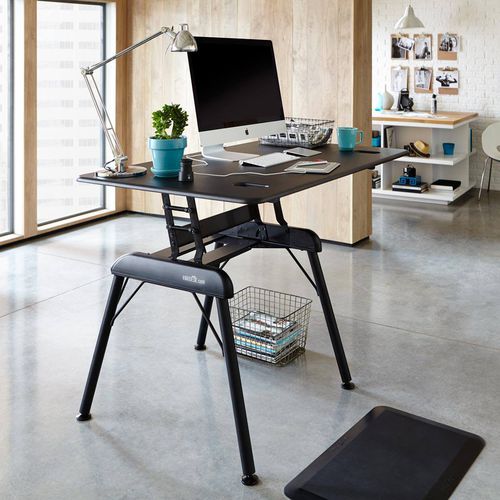 Scrivania per open space - PRO DESK 54™ - VARIDESK - contemporanea / in metallo / con 4 gambe