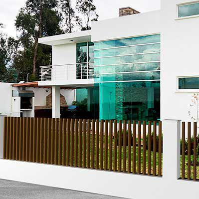 Recinzione a sbarre - ASIA - Alba srl - da giardino / in alluminio