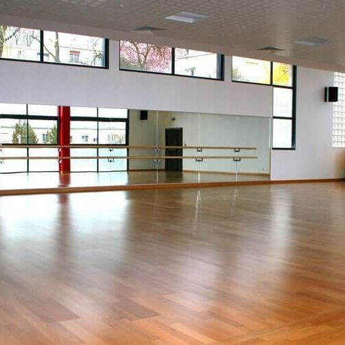 Tappeto de danza in legno - HARLEQUIN - aspetto legno