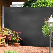Paravento contemporaneo - VIEW AND WIND PROTECTION - LECO - in tessuto / da giardino / portatili