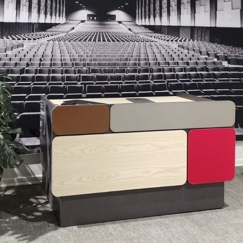Scrivania da terra - SLIM  - Hamari - da 2 persone / contemporanea / in MDF
