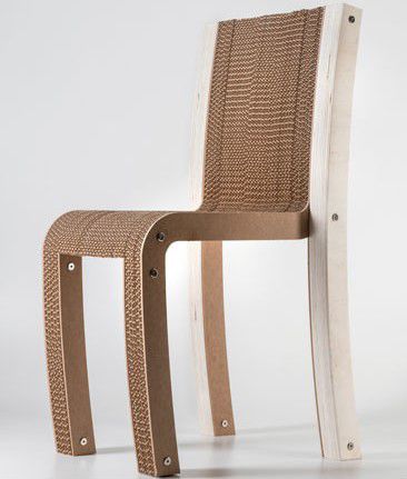 Sedia contemporanea - Varese - Lessmore - da esterno / da interno / in legno