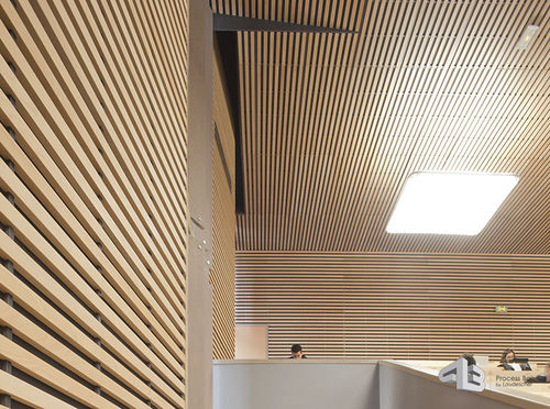 Paramento in legno - LAUDER LINEA 4.2.4 - Process Bois by Laudescher - in legno / indoor / fonoassorbente
