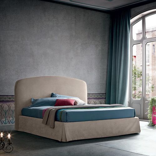 Letto matrimoniale - VERN - Felis s.r.l. unipersonale - singolo / contemporaneo / imbottito