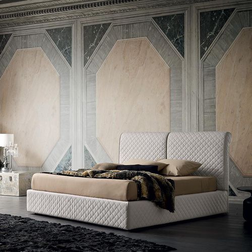 Letto matrimoniale - PATRICK - Felis s.r.l. unipersonale - singolo / chesterfield / imbottito