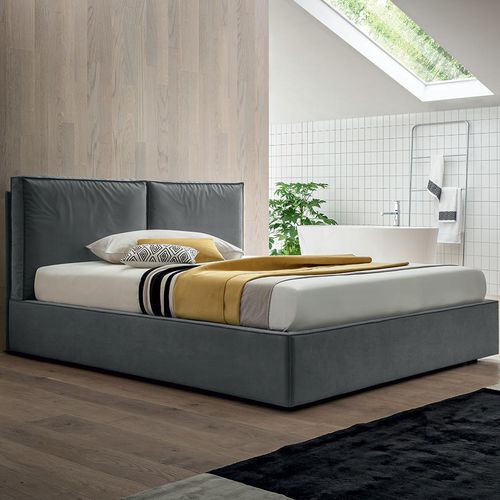 Letto matrimoniale - GEORGE - Felis s.r.l. unipersonale - singolo / contemporaneo / con testiera