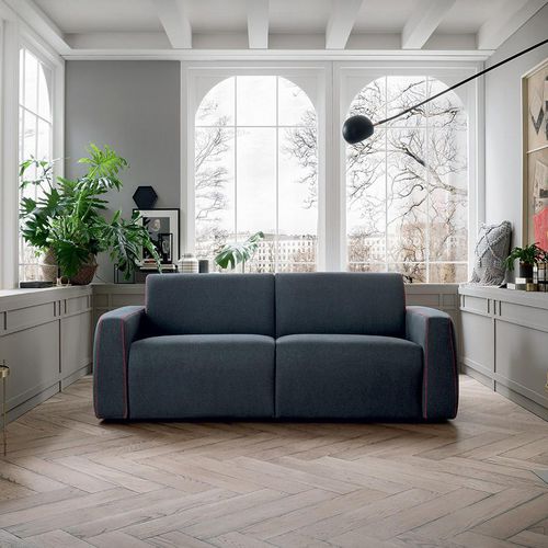 Divano letto - TYSON - Felis s.r.l. unipersonale - contemporaneo / in tessuto / in legno compensato