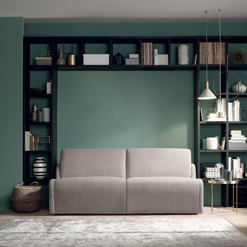 Divano compatto - ZACK - Felis s.r.l. unipersonale - letto / contemporaneo / in tessuto