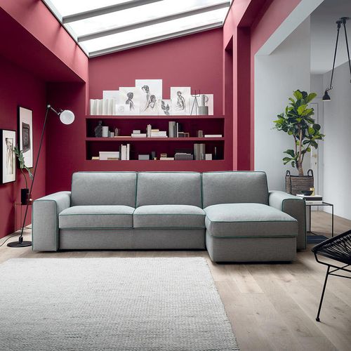 Divano modulare - EFRON - Felis s.r.l. unipersonale - letto / contemporaneo / in tessuto