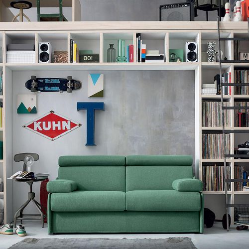 Divano modulare - BOB - Felis s.r.l. unipersonale - letto / contemporaneo / in tessuto