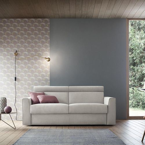 Divano modulare - JIM - Felis s.r.l. unipersonale - letto / contemporaneo / in tessuto