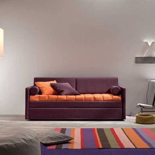 Divano letto - HANS - Felis s.r.l. unipersonale - contemporaneo / in tessuto / in poliestere