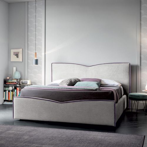 Letto matrimoniale - MEGAN - Felis s.r.l. unipersonale - singolo / contemporaneo / imbottito