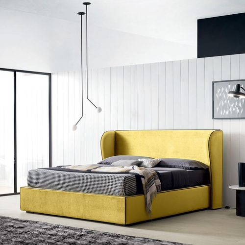 Letto matrimoniale - PARIS - Felis s.r.l. unipersonale - singolo / contemporaneo / con testiera