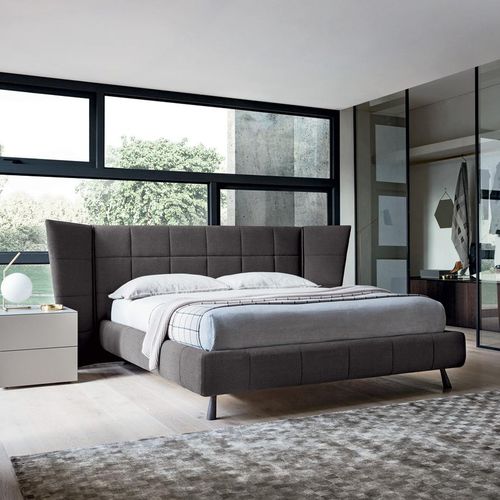 Letto matrimoniale - GABER - Felis s.r.l. unipersonale - singolo / contemporaneo / con testiera