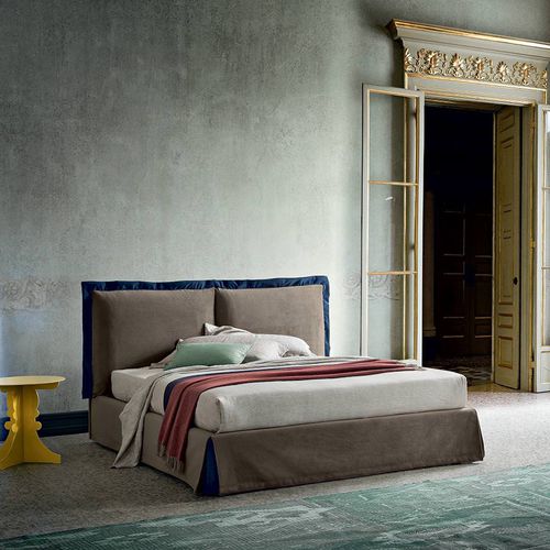 Letto matrimoniale - OLIVER - Felis s.r.l. unipersonale - singolo / contemporaneo / imbottito