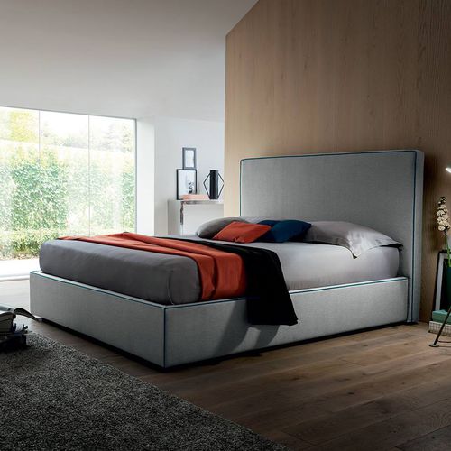 Letto matrimoniale - CHARLES - Felis s.r.l. unipersonale - singolo / contemporaneo / con testiera