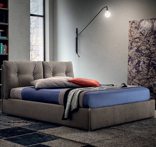 Letto matrimoniale - SCOTTY - Felis s.r.l. unipersonale - singolo / contemporaneo / imbottito