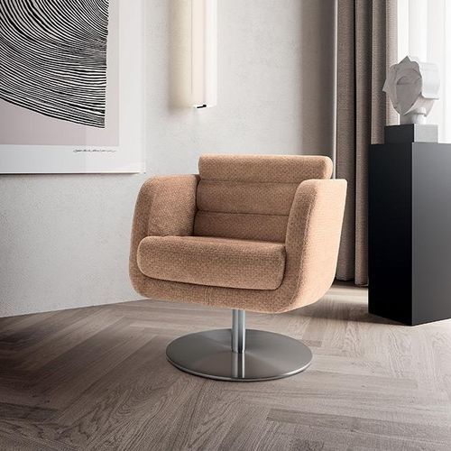 Poltrona contemporanea - TUBES - Felis s.r.l. unipersonale - in tessuto / in legno massiccio / in pino
