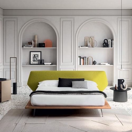 Letto matrimoniale - TAIPEI - Felis s.r.l. unipersonale - contemporaneo / con testiera imbottita / imbottito