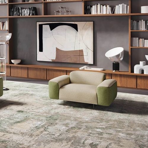 Poltrona contemporanea - LIMITLESS - Felis s.r.l. unipersonale - in tessuto / in legno / Made in Italy