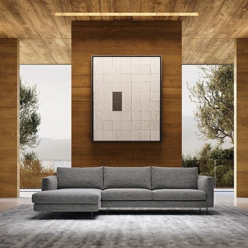 Divano modulare - CONRAD - Felis s.r.l. unipersonale - contemporaneo / in tessuto / con braccioli